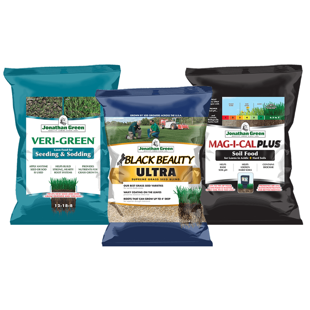 Grass Seed & Fertilizer Bundle for Acidic Soil