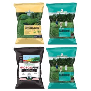 Natural Annual Lawn Care Program for Acidic Soil